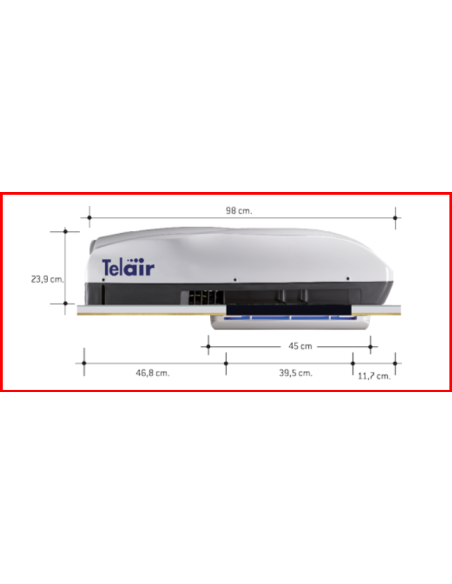 CONDIZIONATORE TELAIR SILENT 3 5900H