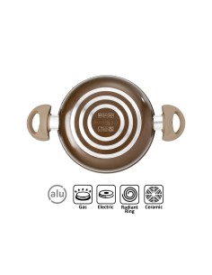 POPOTE CHOCOLATE 9+1 PEZZI DIAMETRO 22 CM 2