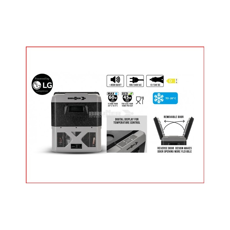 FRIGORIFERO CONGELATORE A COMPRESSORE 40 LT...