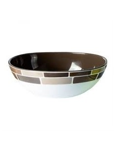 INSALATIERA CHOCOLATE CON ANTISLIP DIAMETRO 25 CM