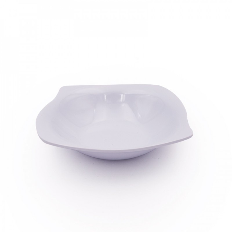 SCODELLA IN MELAMINA PETAL COLORE BIANCO