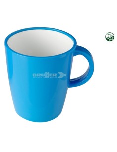 TAZZONE AZZURRO CON ANTISLIP IN MELAMINA DA 30 CL