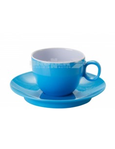 SET DI DUE TAZZINE PER CAFFE COLORE TURCHESE