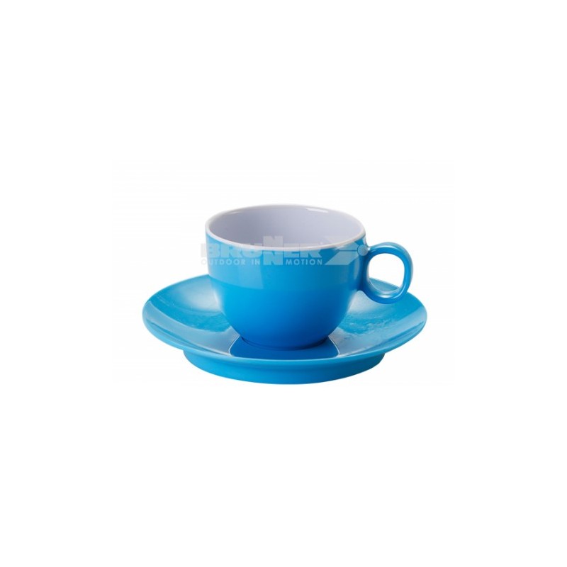 SET DI DUE TAZZINE PER CAFFE COLORE TURCHESE