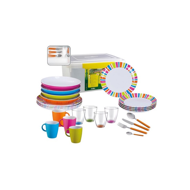 SET IN MELAMINA SPECTRUM ALL INCLUSIVE 36 PZ
