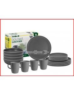 SET IN  MELAMINA DOLOMIT DA 16 PZ