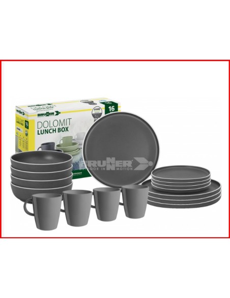 SET IN  MELAMINA DOLOMIT DA 16 PZ