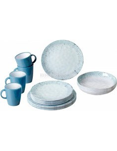 SET  IN MELAMINA LUNGH BOX AMALFI 16 PEZZI