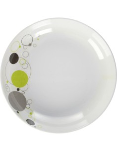 SET IN  MELAMINA  SPACE IN VERDE E GRIGIO DA 16 PEZZI... 2