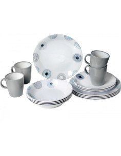 SET IN MELAMINA PER 4 PEROSNE MODELLO DEEP SEA BRUNNER...