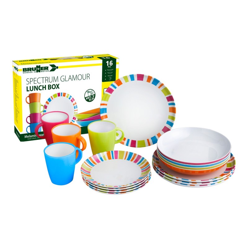 SET IN MELAMINA MODELLO SPECTRUM, ULTRA...