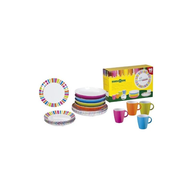 SET IN MELAMINA MODELLO SPECTRUM, ULTRA...