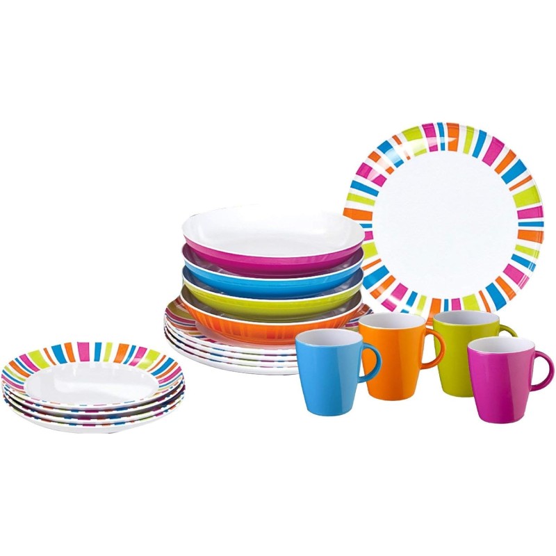 SET IN MELAMINA MODELLO SPECTRUM, ULTRA...