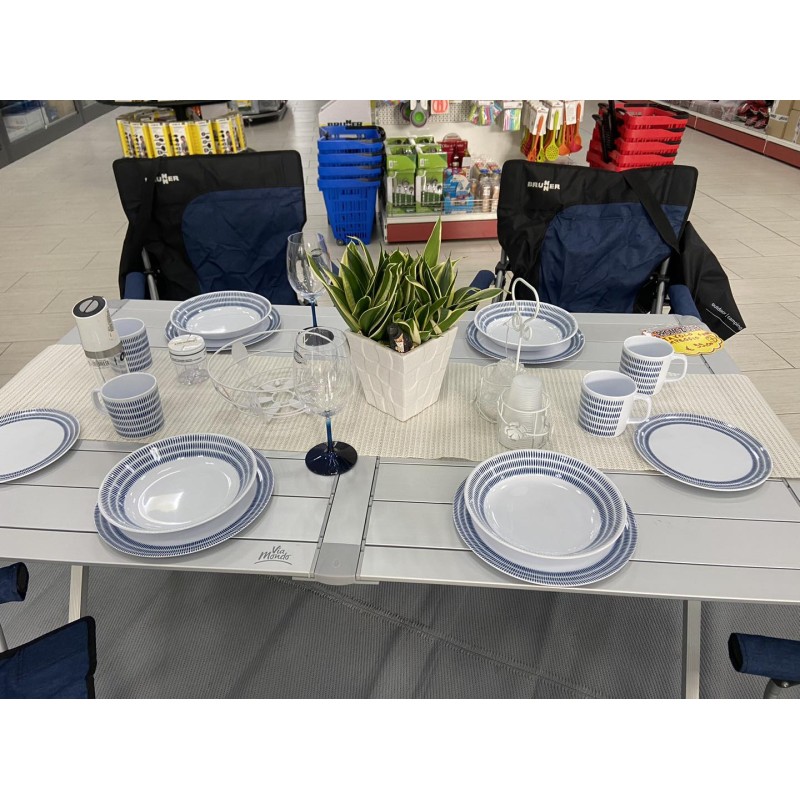 SET IN MELAMINA BLUEBAY 16 PEZZI