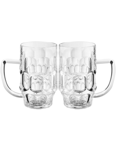 BOCCALI DA BIRRA CLASSIC IN POLICARBONATO 2 PEZZI IN CONFEZIONE