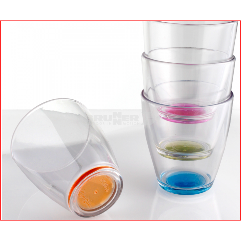 SET BICCHIERI THAITI IMPILABILI 4 PZ