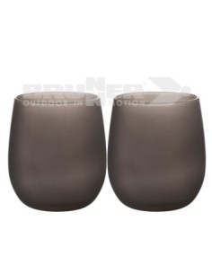 SET BICCHIERI BROWNSATIN 2 PZ
