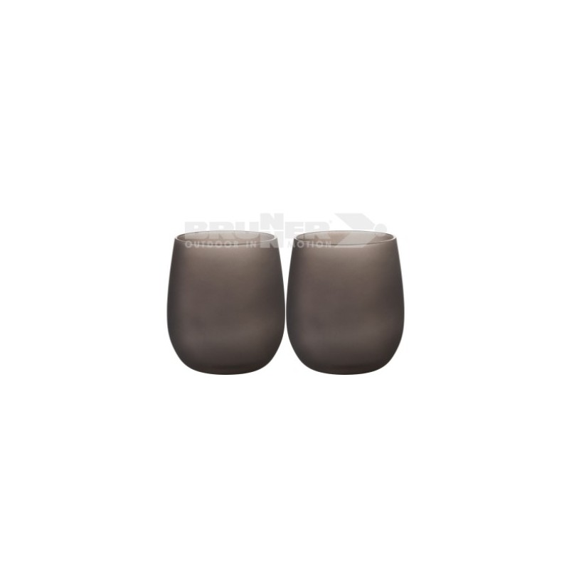 SET BICCHIERI BROWNSATIN 2 PZ