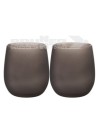 SET BICCHIERI BROWNSATIN 2 PZ