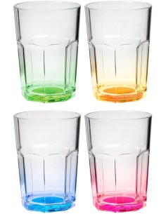 BICCHIERI OCTOGLASS COLOR IN MELAMINA 2