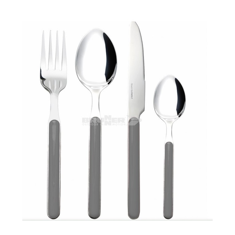 SET POSATE DELICE COLORE GRIGIO