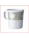 SET MELAMINA BRUNNER MODELLO TULIP VERDE DA 16 PEZZI