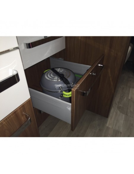 POPOTE 8 PEZZI COLORE GRIGIO E VERDE PER 4 PERSONE