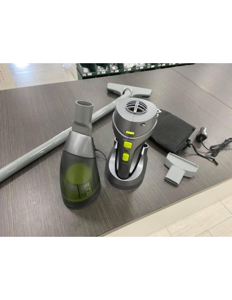 ASPIRAPOLVERE 12 -220 VOLT A MANO O A SCOPA CON CAVO ACCENDISIGARI