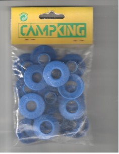 ASOLA IN PLASTICA PER TELI E TENDE CF DA 6 PZ