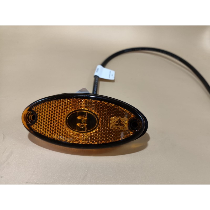 LUCE DINGOMBRO OVALE ARANCIO A LED CON CAVO