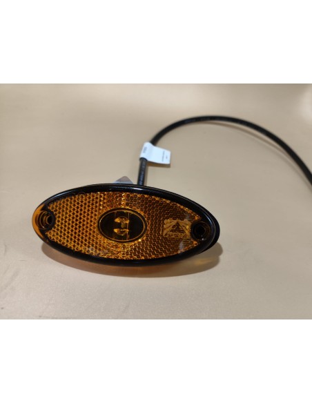 LUCE DINGOMBRO OVALE ARANCIO A LED CON CAVO