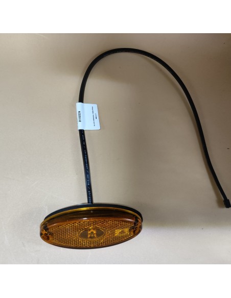 LUCE DINGOMBRO OVALE ARANCIO A LED CON CAVO