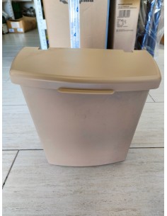 PATTUMIERA RIGIDA IN PLASTICA DA PORTA  COLORE BEIGE