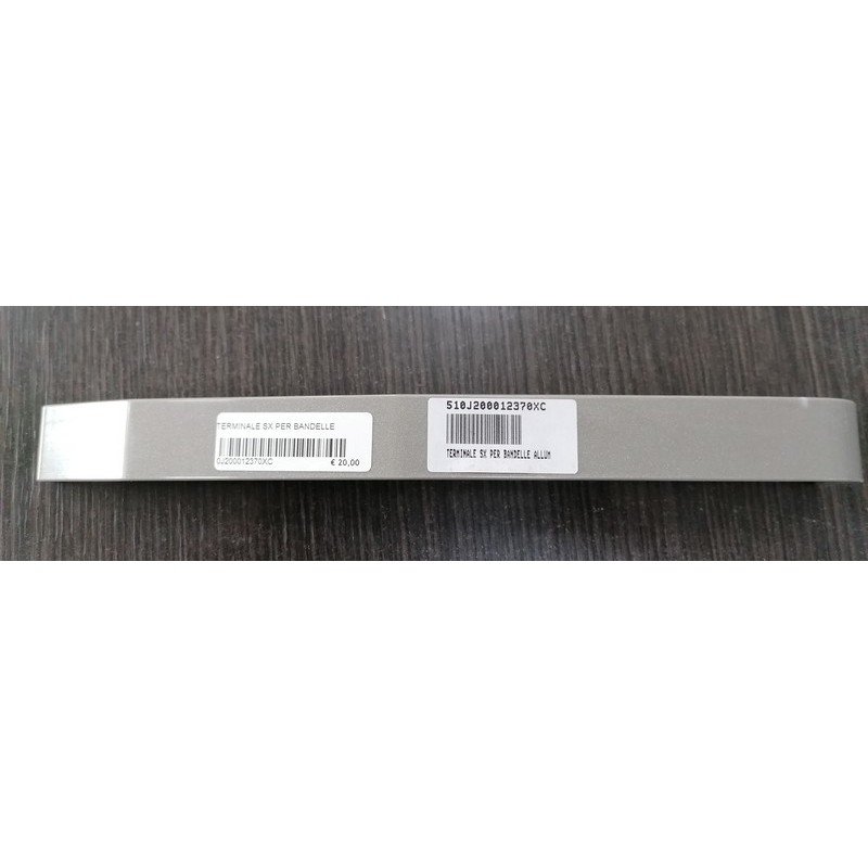 TERMINALE SX PER BANDELLE COLORE GRIGIO