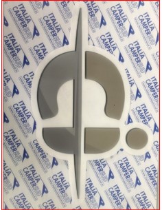 ETICHETTA ADESIVA CI NEW COLORE GRIGIO E CHAMPAGNE