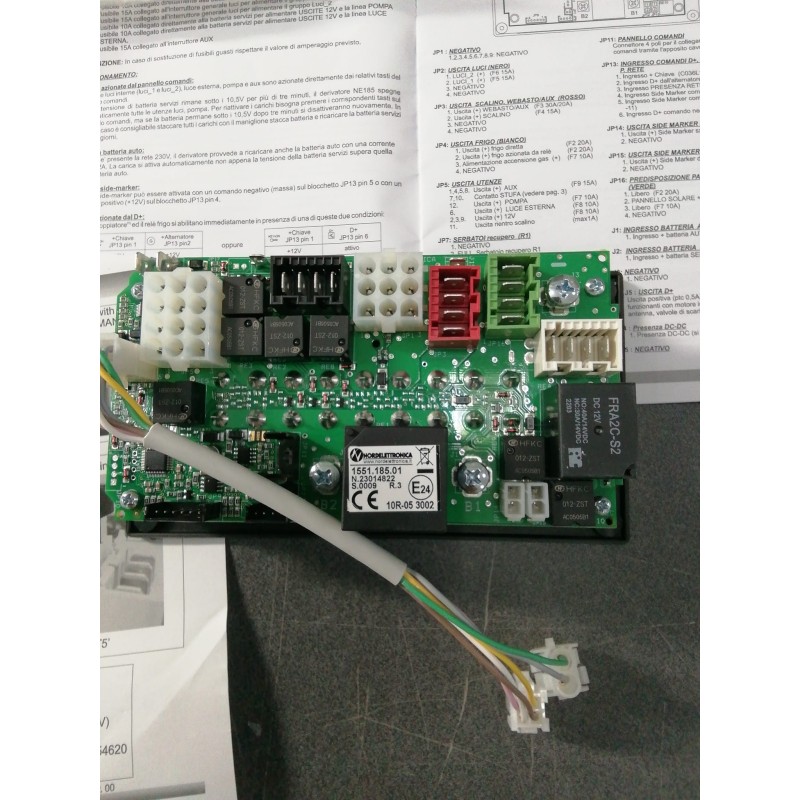 CENTRALINA PORTAFUSIBILI NORDELETTRONICA...