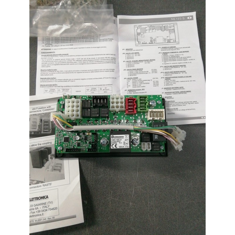 CENTRALINA PORTAFUSIBILI NORDELETTRONICA...