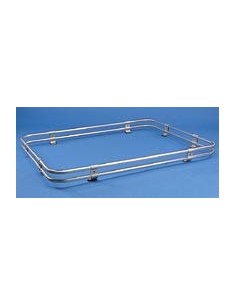 PORTAPACCHI IN ALLUMINIO DOPPIO PROFILO SERIE TONDA