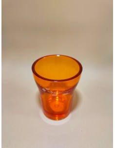 BICCHIERE ARANCIO H 11 CM METAFORM