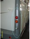 PLACCA PORTAFANALI  POSTERIORE  DX COLORE GRIGIO PER MOBILVETTA KEA