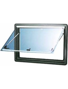 FINESTRA COMPLETA DI CORNICE OSCURANTE E ZANZARIERA  700X520