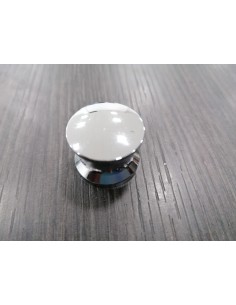 POMOLO CROMATO LUCIDO PER CHIUSURE PUSH DIAM. 23 MM