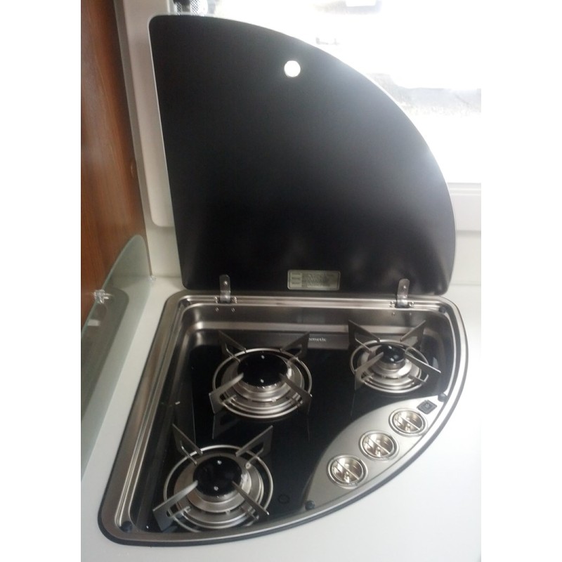 PIANO COTTURA  DOMETIC 3 FUOCHI SX CON...