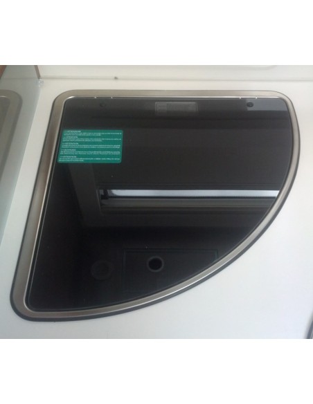 PIANO COTTURA  DOMETIC 3 FUOCHI SX CON COPERCHIO IN VETRO COLORE NERO