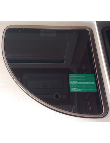 PIANO COTTURA 3 FUOCHI DESTRO VETRO NERO DOMETIC