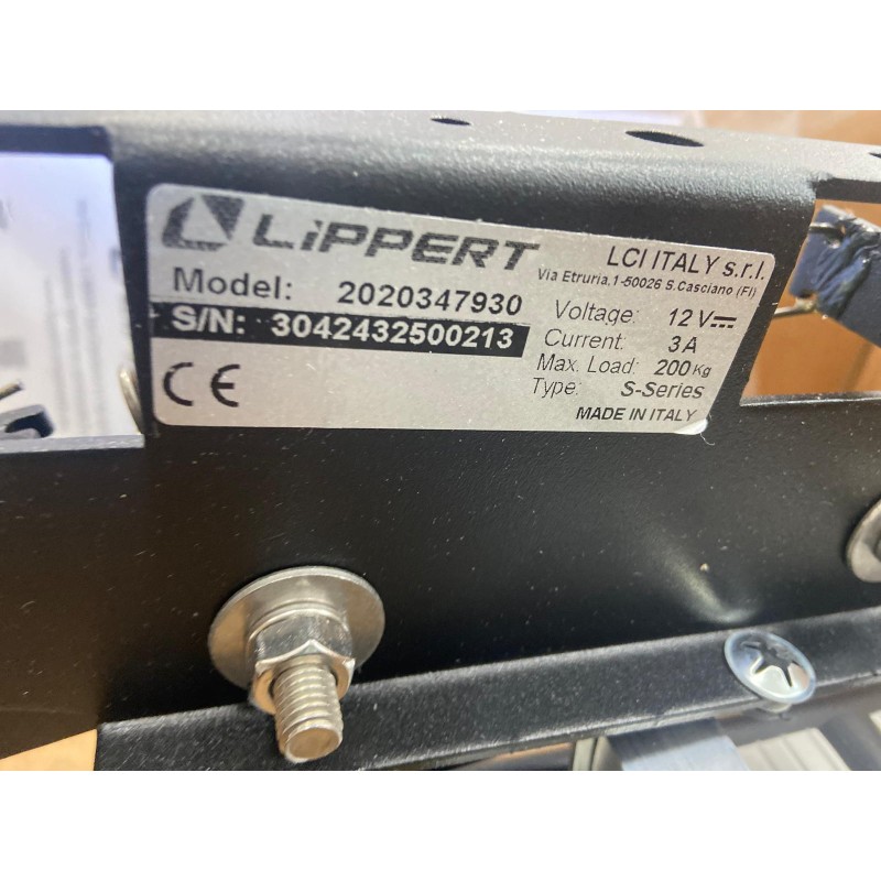 GRADINO ELETTRONICO SINGOLA PEDANA 440 MM
