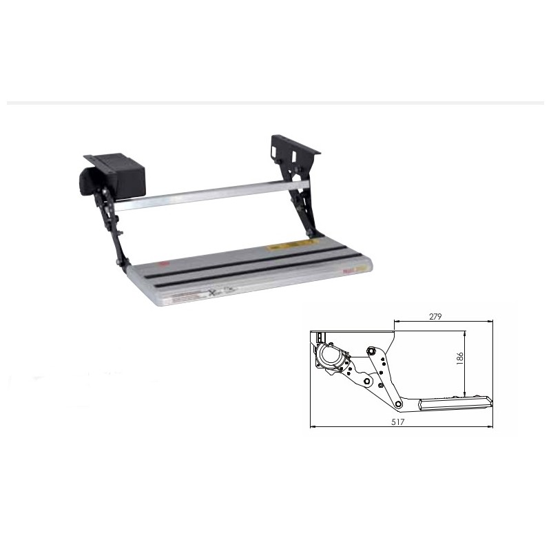 GRADINO ELETTRICO PER CAMPER MODELLO 10750...