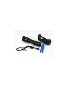 TORCIA A LED RICARICABILE CON FASCIO DI LUCE REGOLABILE