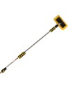 SPAZZOLONE TELESCOPICO ANTIGRAFFIO LUNGHEZZA FINO A 2,35 CM, BORDO IN GOMMA ANTIURTO
