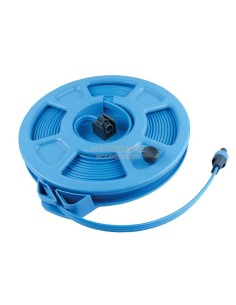DOCCETTA TELATA PORTATILE COLORE BLU  CON PISTOLA...